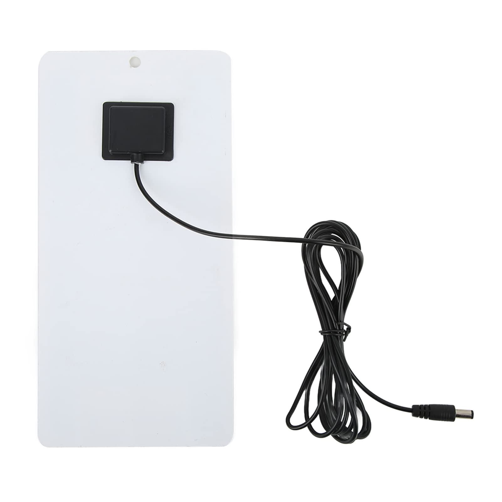 5W 12V Portable Solar Panel - High Efficiency Polycrystalline Solar Charger with DC Output for Emergency Lights, Camping, RV, Boats & Off-Grid Power Systems | Waterproof & Durable Solar Module for Outdoor Use