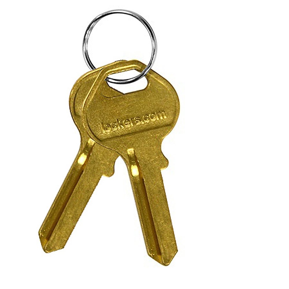 Salsbury Industries 22215 Replacement Lock for Extra Wide Wood Locker Door - Built-in Design with 2 Keys - Perfect for Schools, Gyms & Storage Facilities