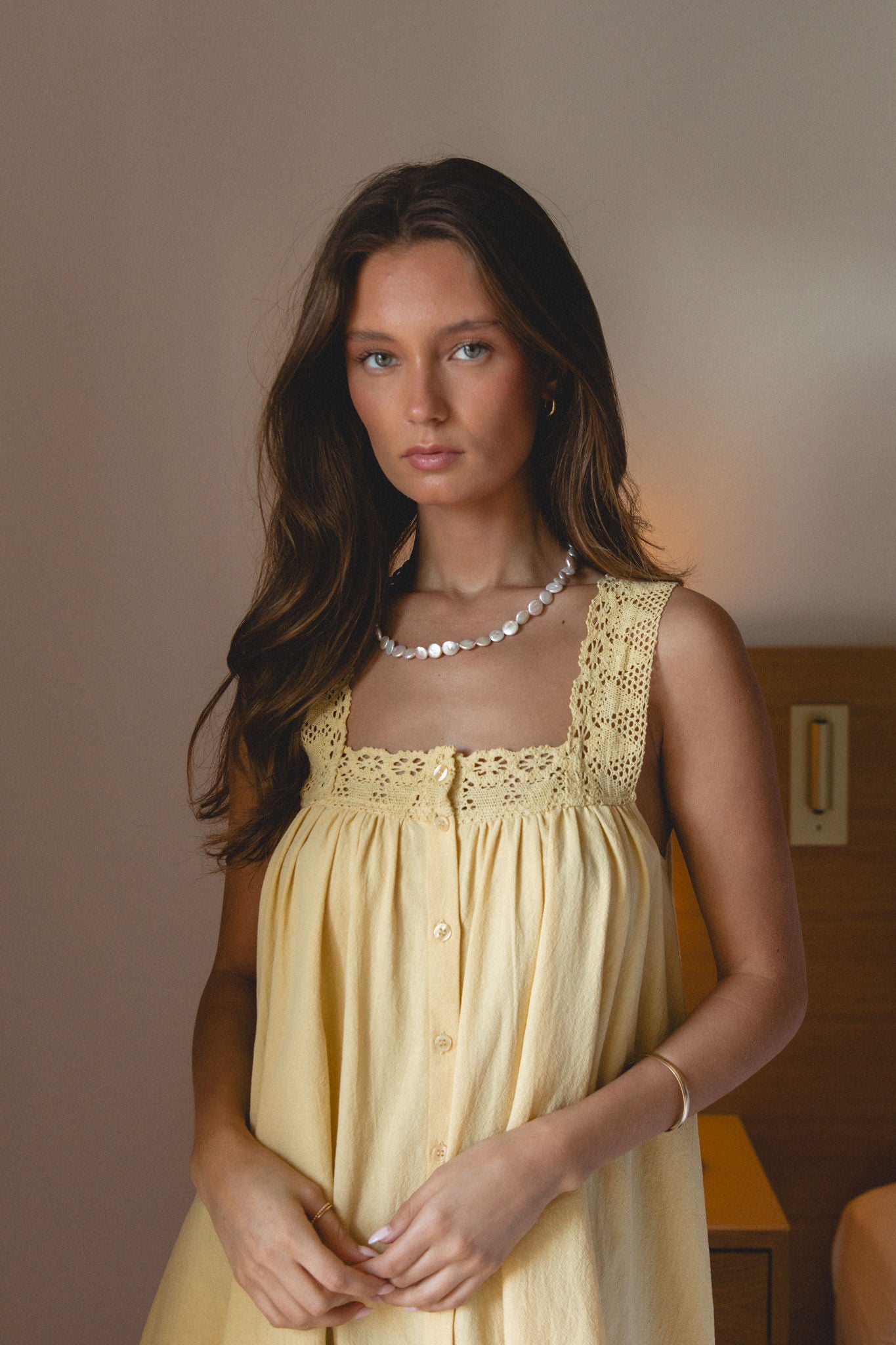 OSC x SOLAÍ Coin Pearl Necklace - Elegant Women's Jewelry Gift for Birthday, Anniversary & Special Occasions | Perfect for Weddings, Parties & Everyday Wear