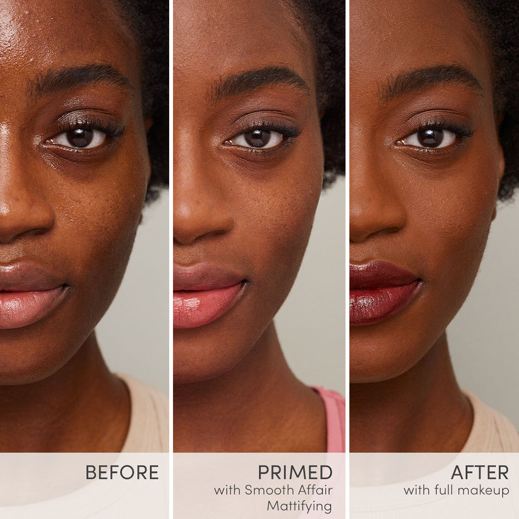 Jane Iredale Smooth Affair Mattifying Face Primer - Oil Control & Pore Minimizing Makeup Base for Flawless Foundation Application | Perfect for Oily Skin & Long-Lasting Makeup