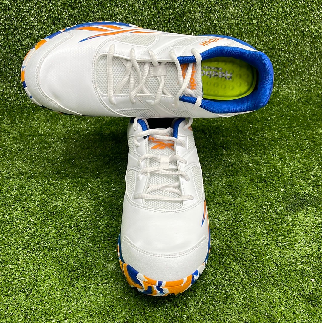 Reebok Re Volve Running Shoes for Men - White, Shocking Orange & Blue - Lightweight & Breathable for Gym, Jogging & Daily Wear