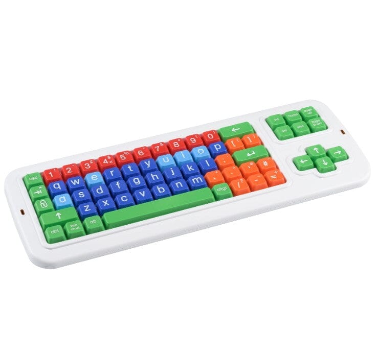 Clevy Lowercase Keyboard for Kids - Durable & Ergonomic Educational Typing Tool for Early Learning & Classroom Use