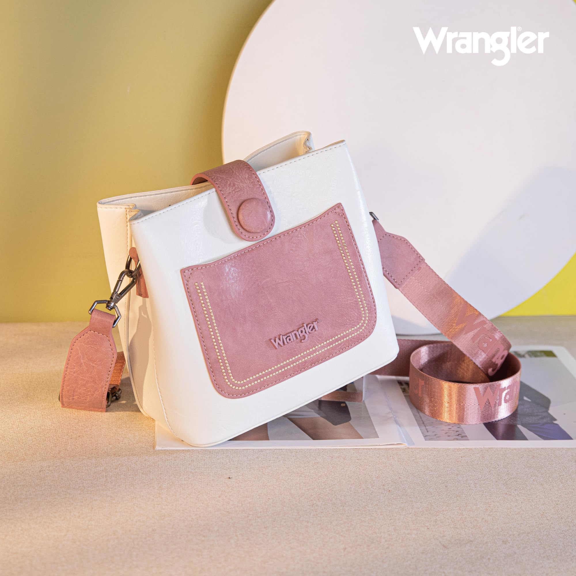 Wrangler Women's Crossbody Purse - Stylish Handbag & Shoulder Bag for Everyday Use, Travel, and Shopping