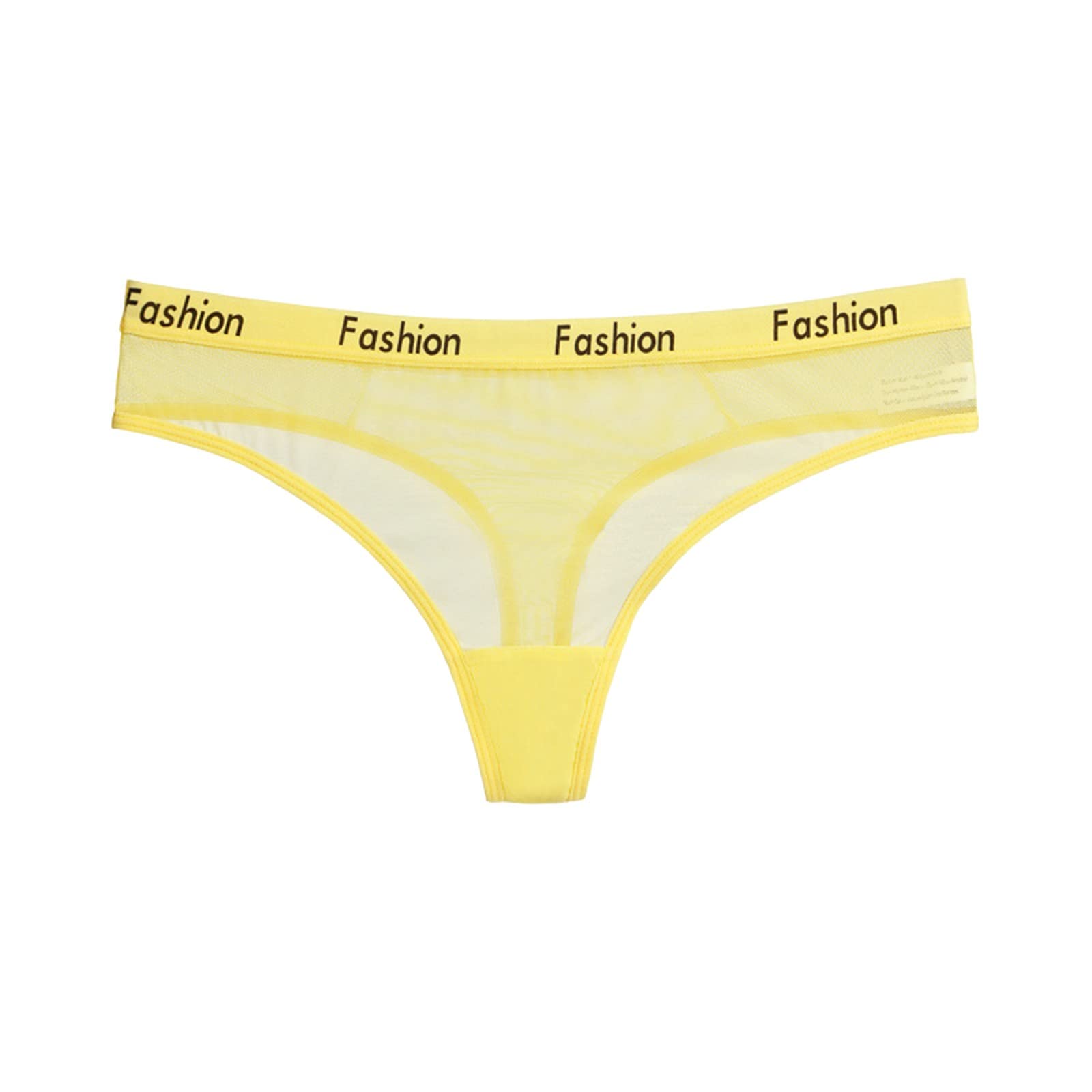 Sexy High Waist Mesh Underwear for Women - Comfortable Lace Thong & Boy Shorts Panties - Perfect for Date Night & Everyday Wear