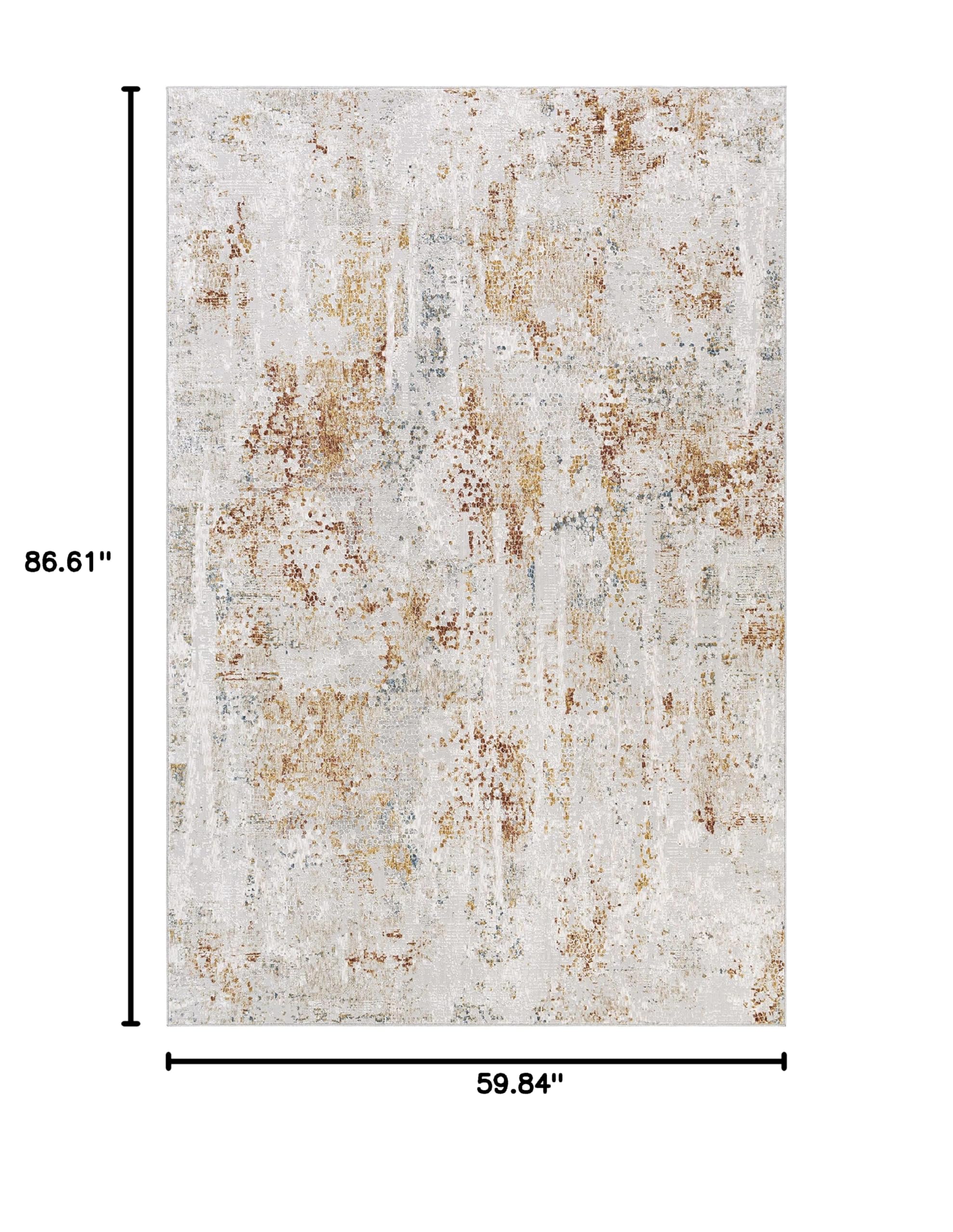 Modern Hauteloom Fulham Area Rug 5' x 7'3