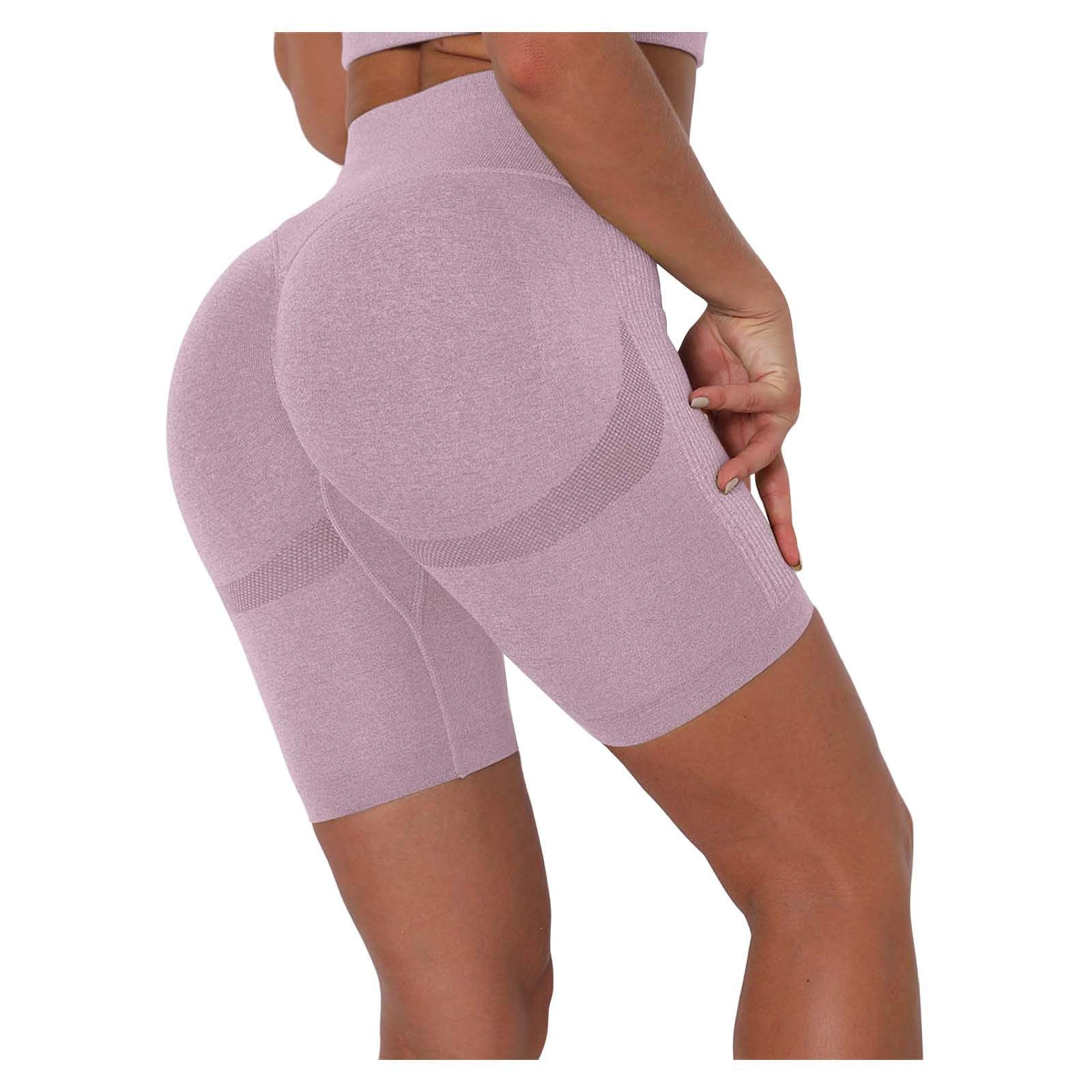 Women's High Waisted Workout Shorts - Butt Lifting Gym Running Athletic Shorts for Summer & Fall | Comfortable & Stylish for Yoga, Fitness, and Casual Wear