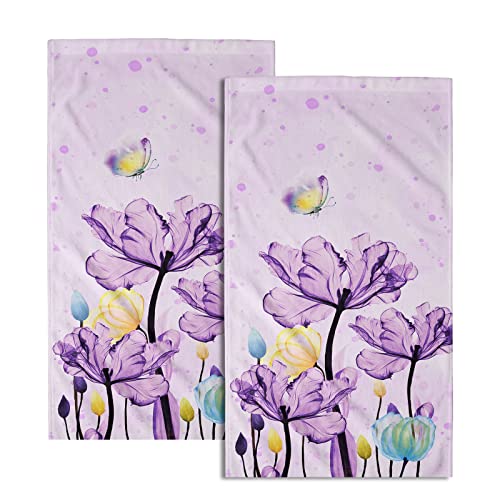Purple Modern Flower
