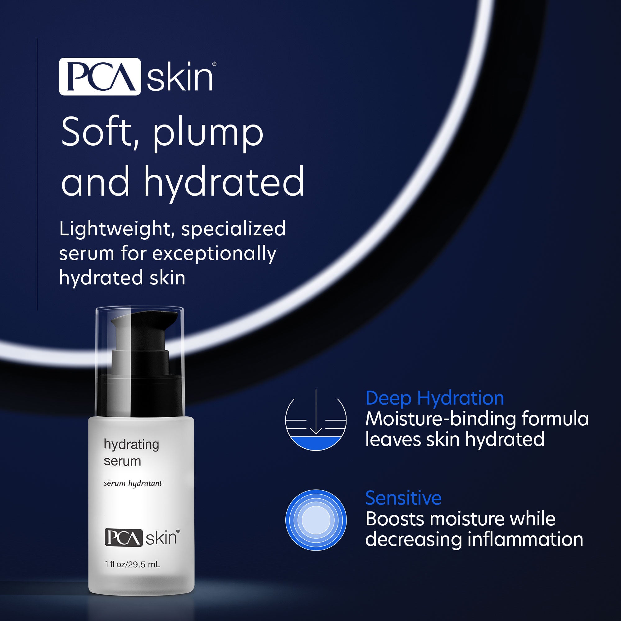 PCA Skin Hydrating Serum for Face - Hyaluronic Acid Moisturizer for Dry Skin - Anti-Aging & Hydration Boost - Perfect for Daily Skincare Routine & Nighttime Use