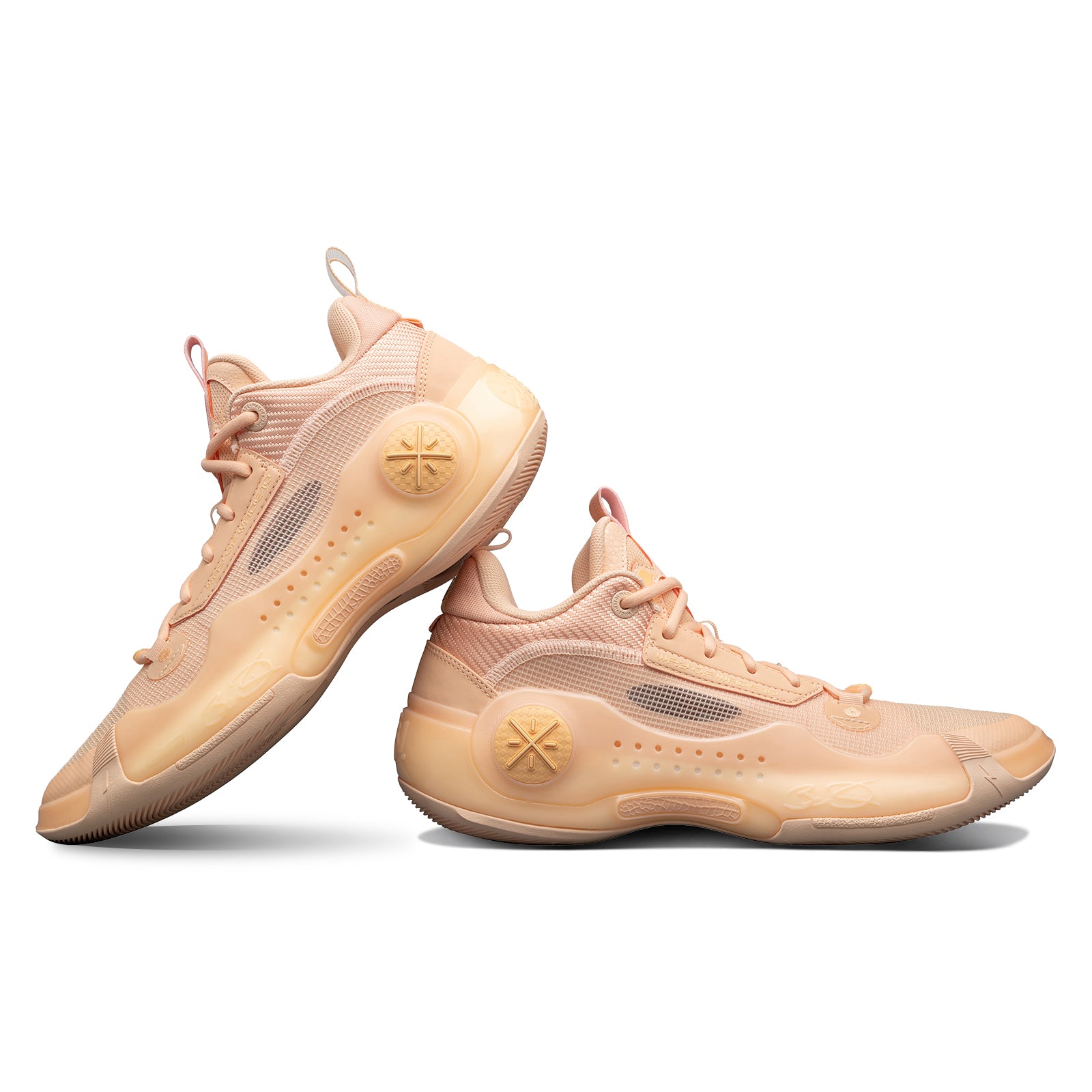 Way of Wade 10 Low Orange Basketball Shoes - Lightweight Performance Sneakers for Men | Perfect for Indoor/Outdoor Court Play & Streetwear Fashion