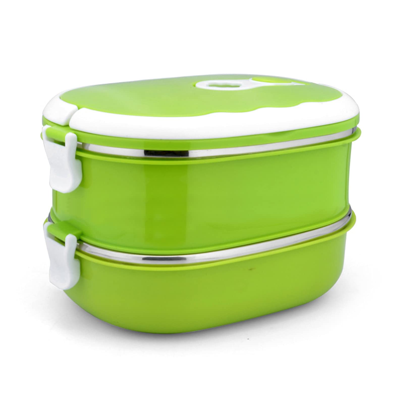 Stainless Steel Insulated Lunch Box - Leak Proof Rectangular Food Storage Container for Office, School, Camping & Picnic | Portable & Durable Bento Box for Hot & Cold Meals