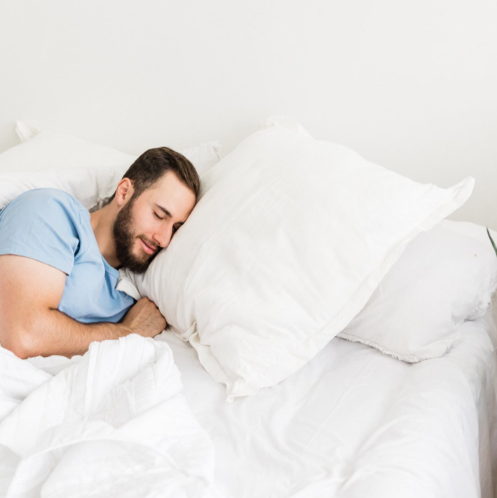 Premium White Duck Down & Feather Pillow - 90% Down Fill, Hypoallergenic & Breathable for Ultimate Comfort - Perfect for Side Sleepers, Back Sleepers & Luxury Bedding