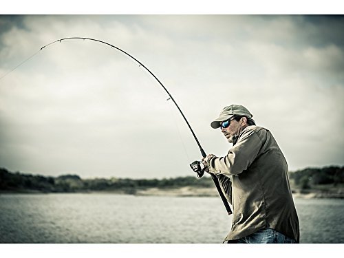 Shakespeare Ugly Stik GX2 Spinning Fishing Rod - Durable Multi-Species Rod for Bass, Trout, Walleye & Saltwater Fish - Perfect for Shore, Boat & Kayak Fishing - Great for Freshwater & Saltwater Anglers