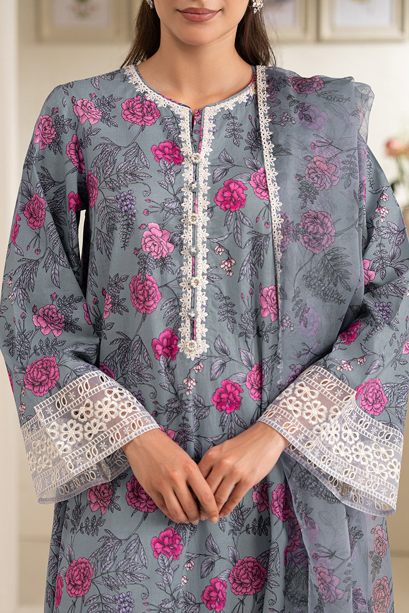 INDIGO GARDEN 2-Piece Cotton Kurta Set with Shirt & Dupatta - Traditional Indian Ethnic Wear for Women - Perfect for Festivals, Weddings & Cultural Events