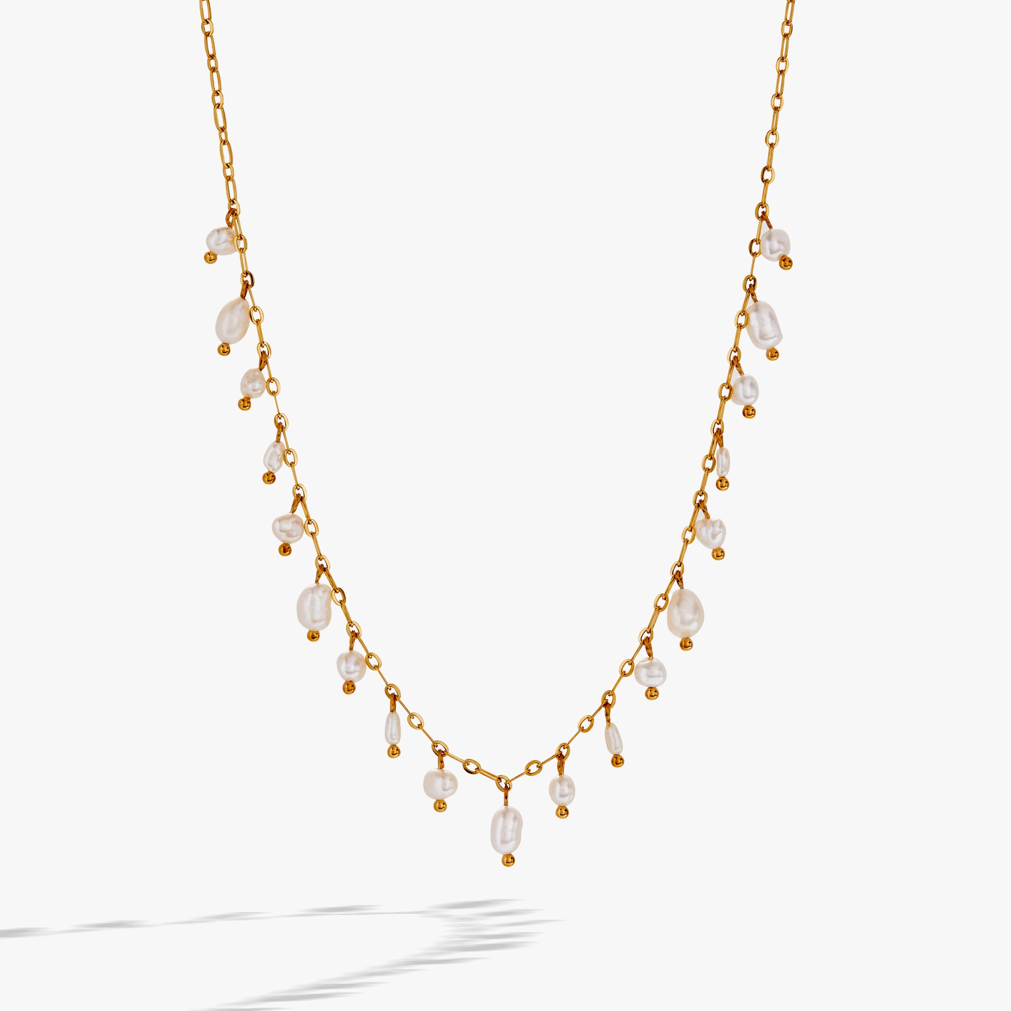 Elegant Freshwater Pearl Necklace for Women - Timeless Jewelry Gift for Wedding, Anniversary & Special Occasions
