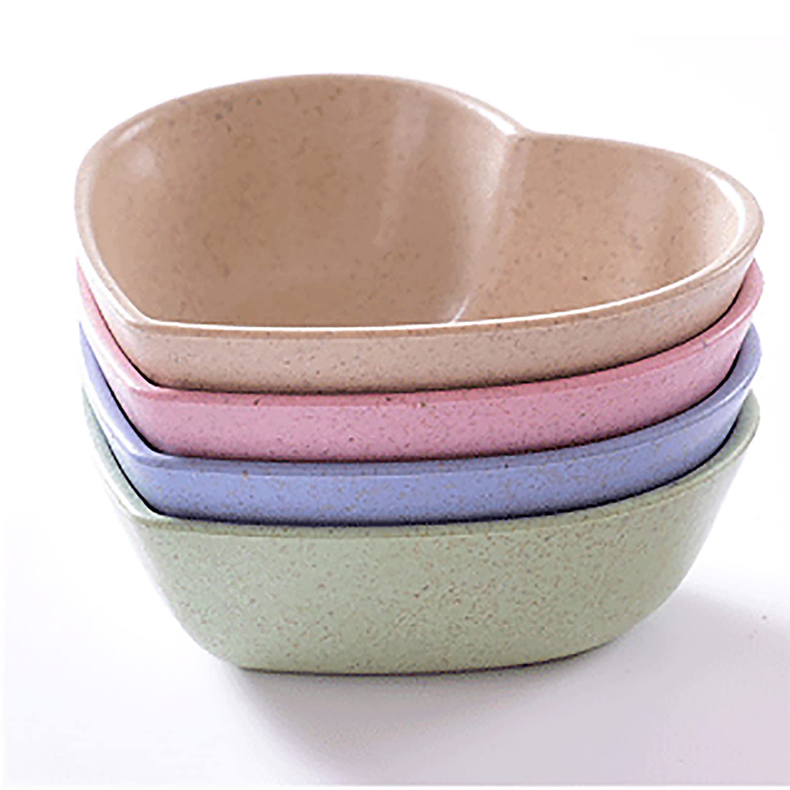 8-Piece Soy Sauce Dish Set - Eco-Friendly Wheat Straw Mini Dipping Bowls for Sushi, Appetizers & Condiments | Perfect for Asian Cuisine, Party Snacks & Restaurant Use
