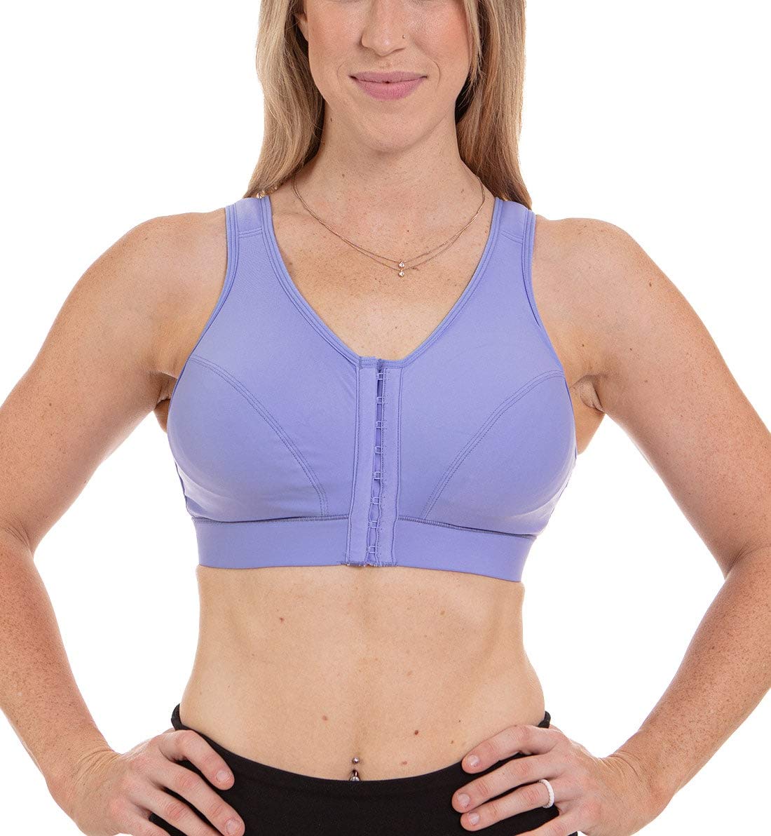 ENELL Lite Women's Full Coverage High Impact Sports Bra - Supportive Workout Bra for Running, Yoga & Gym - Plus Size & Active Lifestyles