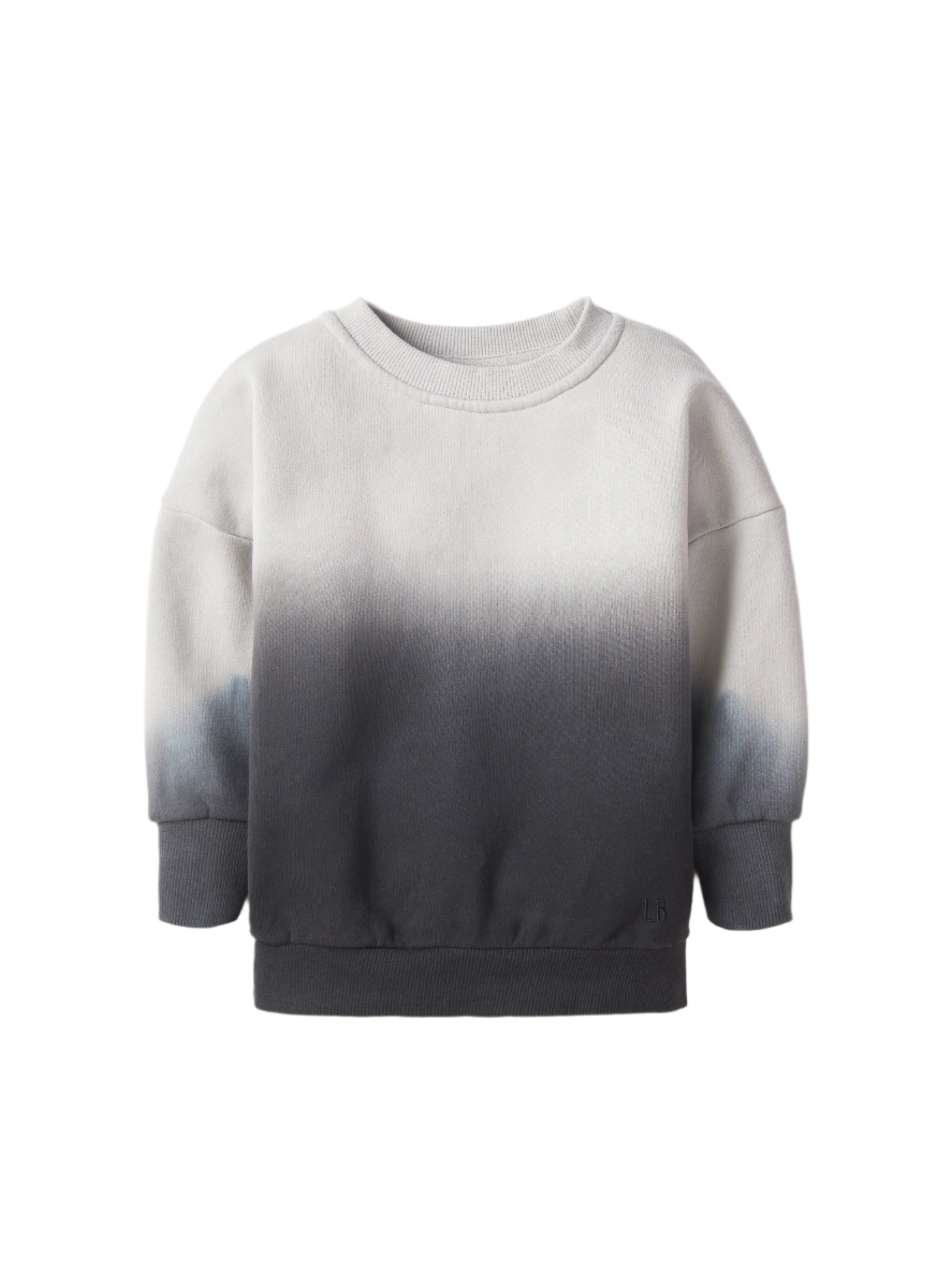 Ombre Elevated Crewneck Sweatshirt - Black | Trendy Casual Pullover for Men & Women | Perfect for Streetwear, Lounge & Everyday Outfits