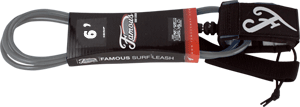 Famous Brit Competition 6-Foot Grey Dog Leash - Durable & Comfortable for Walking, Training & Outdoor Adventures
