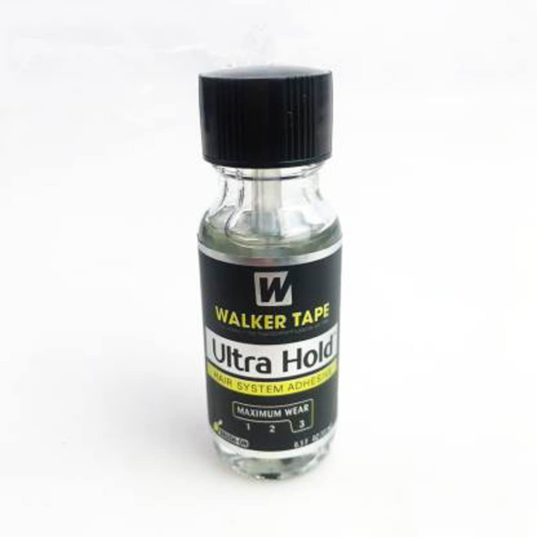 RITZPRIME 15ml Ultra Hold Transparent Waterproof Hair Adhesive Glue - Made in USA - Strong Hold for Hair Patches, Wigs & Extensions - Perfect for Daily Wear & Special Occasions
