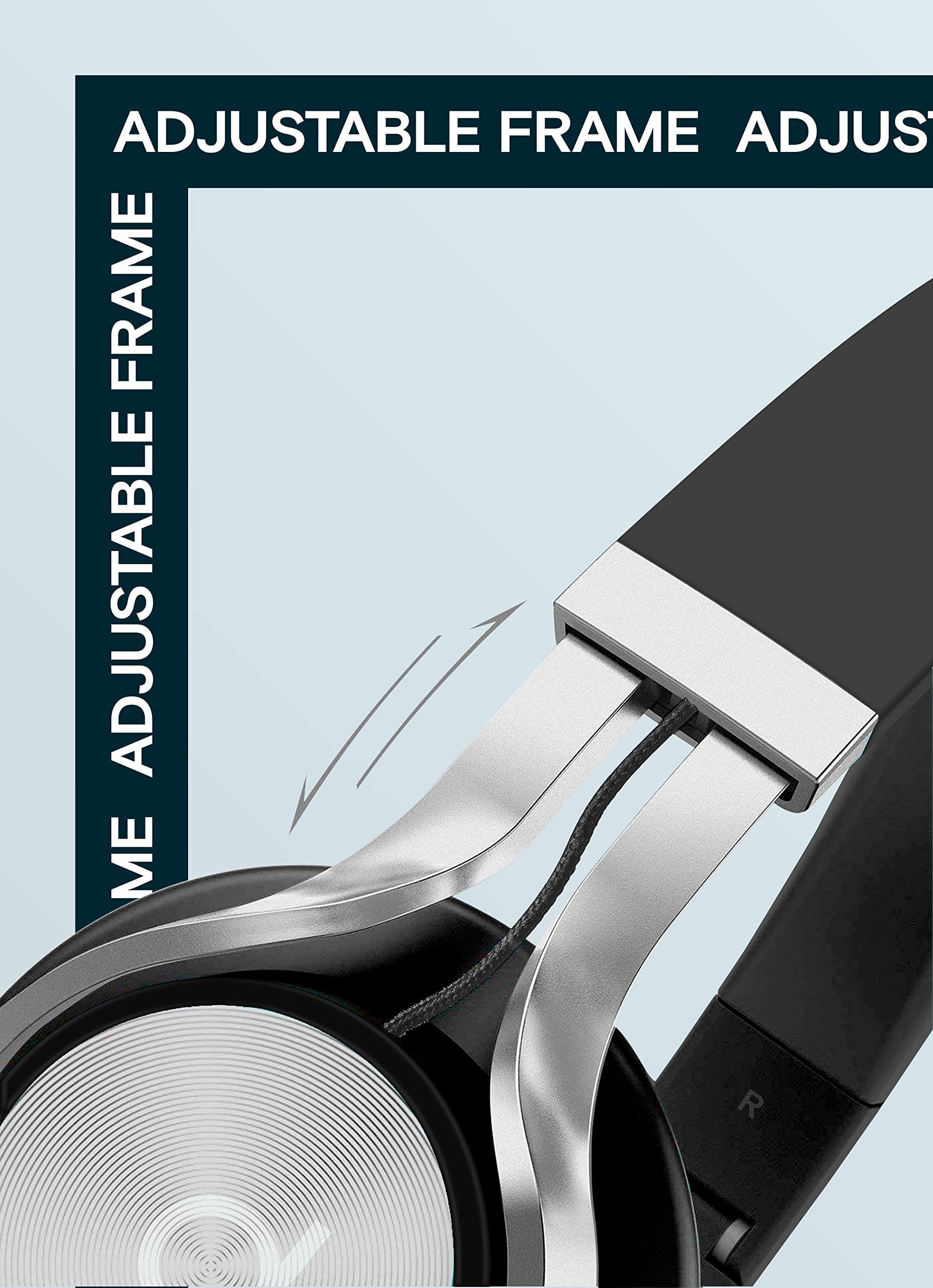 ARTIX CL750 Foldable Noise Isolating On-Ear Headphones with Microphone & Kidrox Tiger-Ear Kids Headphones for Boys and Girls - Perfect for Travel, School, and Gaming