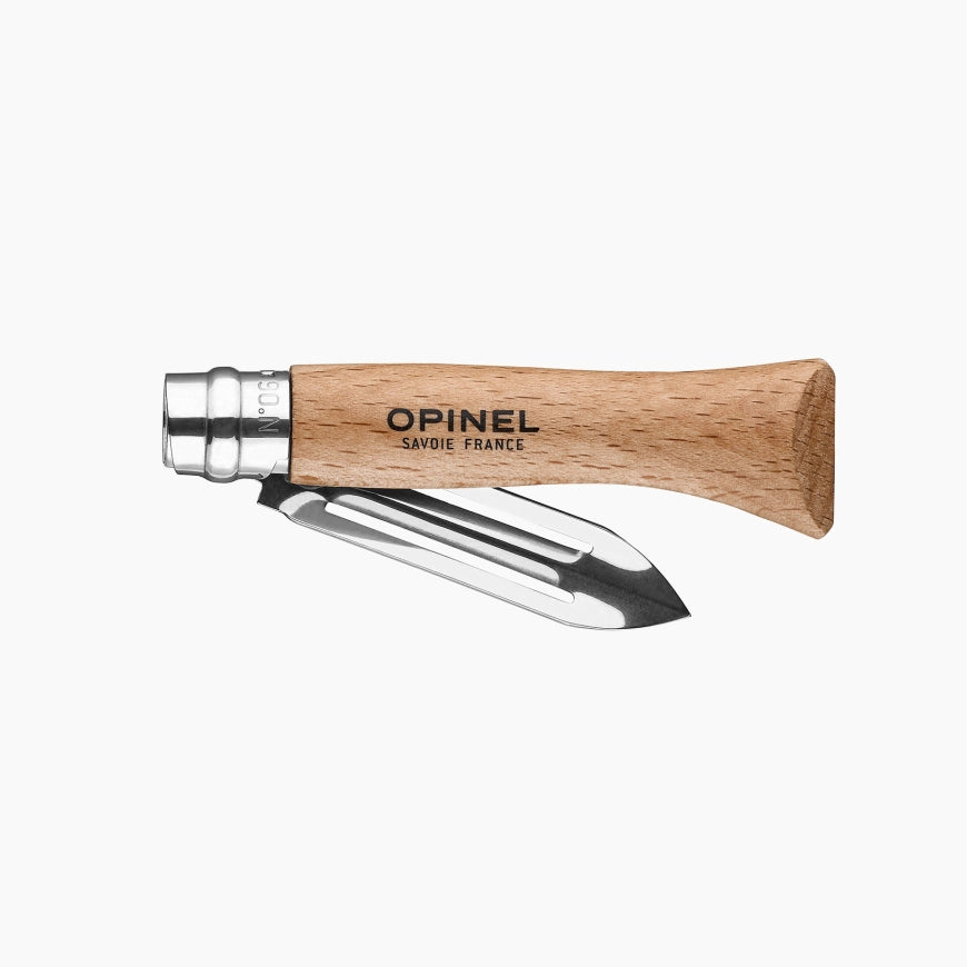 Opinel No.06 Stainless Steel Folding Pocket Knife - Compact & Sharp for Camping, Hiking & Outdoor Adventures