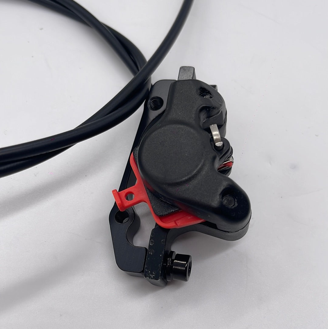 Wolf X FRONT Hydraulic Brake Caliper with Brake Line (Zoom) - Perfect for Mountain Bikes, BMX, and Cycling Upgrades