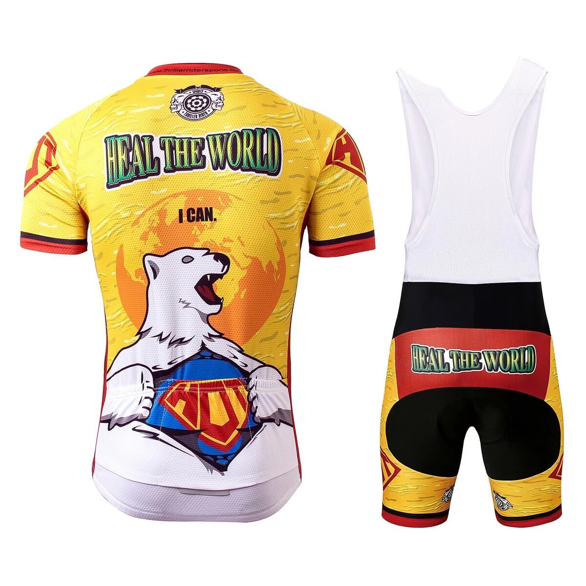 Men's Mountain Bike Short Sleeve Cycling Jersey - Breathable Quick-Dry Outdoor Sports Shirt for Thrill Riders - Perfect for Trail Riding, Road Cycling & Adventure Sports