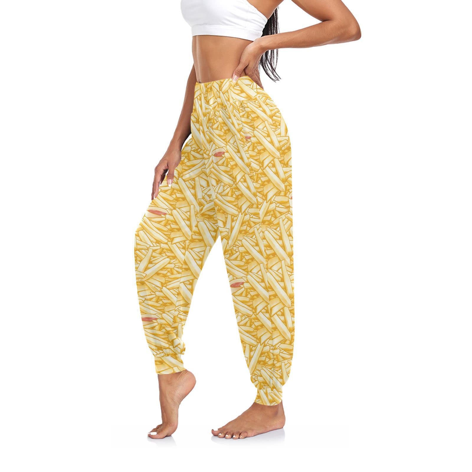 Yasala Women's High Waisted Yoga Pants - Stretchy Loose Boho Trousers for Yoga, Dance & Workout | Comfortable Harem Pants for Gym, Lounge & Casual Wear