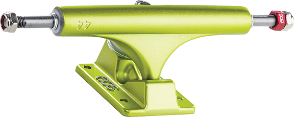 Ace AF1 44/8.25 Satin Lime Skateboard Trucks (Set of 2) - High-Performance Skateboard Parts for Smooth Rides in Parks & Streets