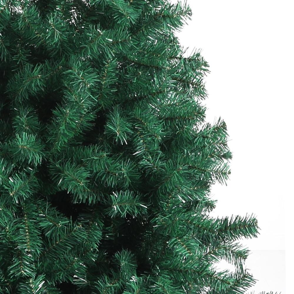 7Ft Pre-Lit Christmas Tree with Warm LED Lights - 2.1M Artificial Xmas Tree for Home, Garden & Holiday Decor | Perfect for Living Room, Office & Christmas Party Decoration