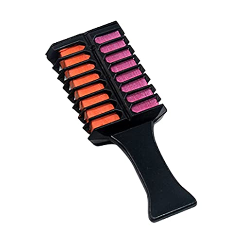 Simayixx Temporary Hair Chalk Comb - 12 Vibrant Washable Colors for Kids, Girls & Boys | Safe DIY Hair Color for Christmas, Birthday Parties & Children's Day Celebrations | Perfect for Festive Events, Costumes & Creative Play