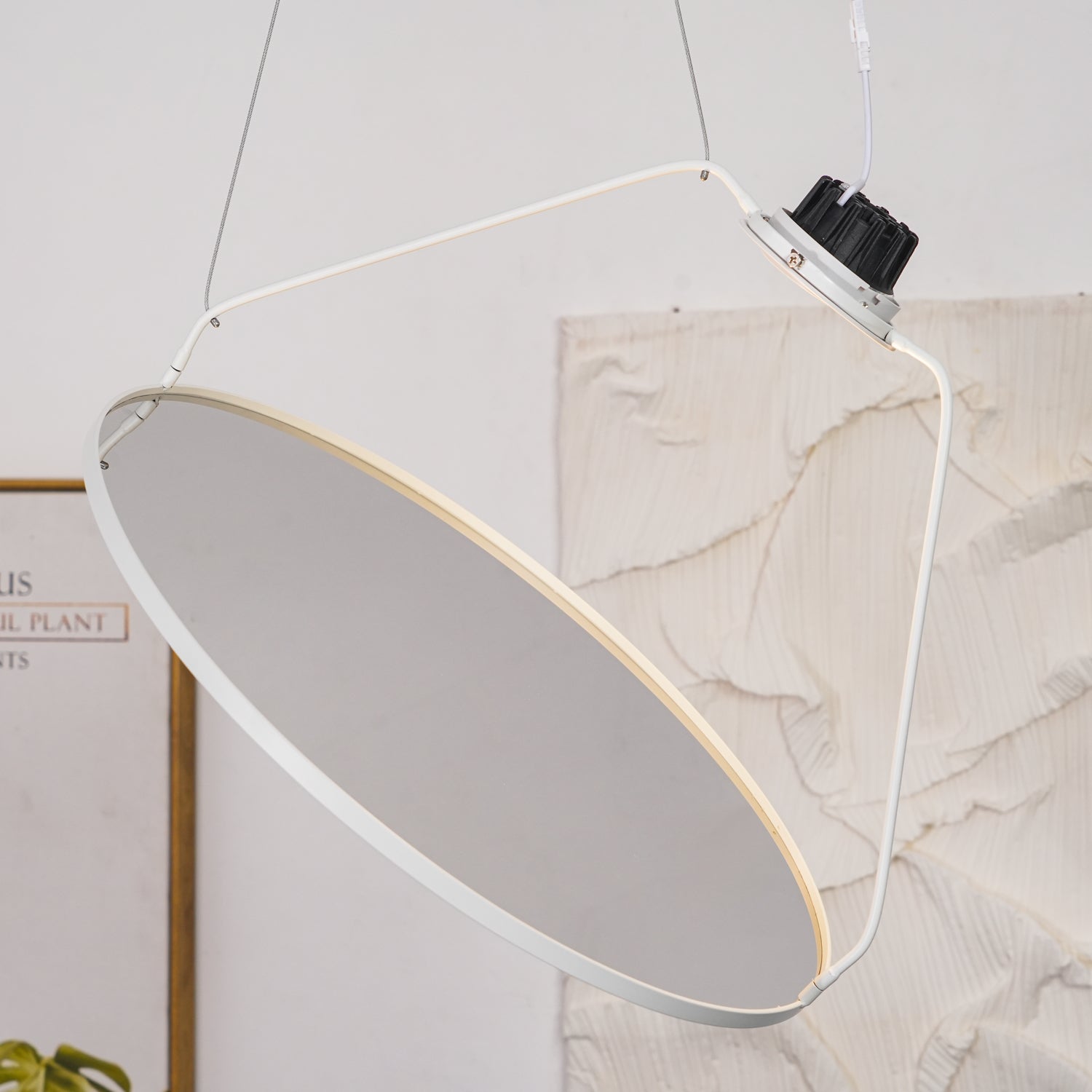 Amisol Modern Pendant Lamp - Stylish Hanging Light Fixture for Kitchen Island, Dining Room, Living Room & Bedroom Decor
