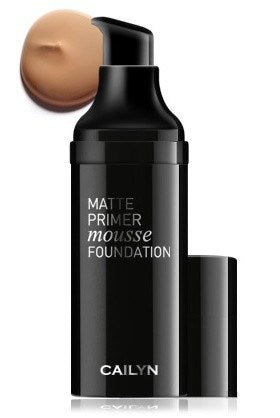 Cailyn Cosmetics Makeup Primer Mousse Foundation - Oil-Free Pore Minimizer & Long-Lasting Base for Flawless Makeup Application | Perfect for Daily Wear, Special Occasions & Photo Shoots