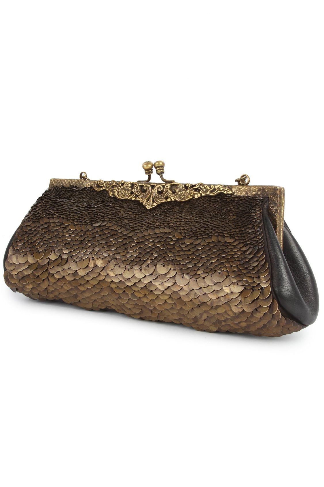 Alexa Fish Scale Style Sequence Evening Handbag - Elegant Clutch for Women, Perfect for Parties, Weddings & Special Occasions