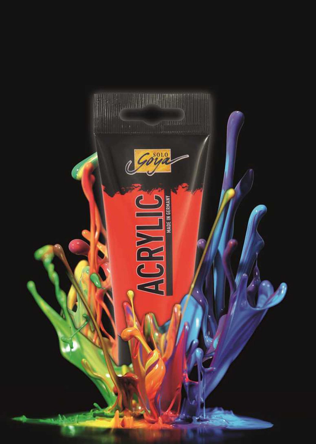 Goya Art Acrylic Paint - Basic Green Earth 100ml Tube | Professional Artist Quality Acrylics for Canvas Painting, DIY Crafts & Home Decor