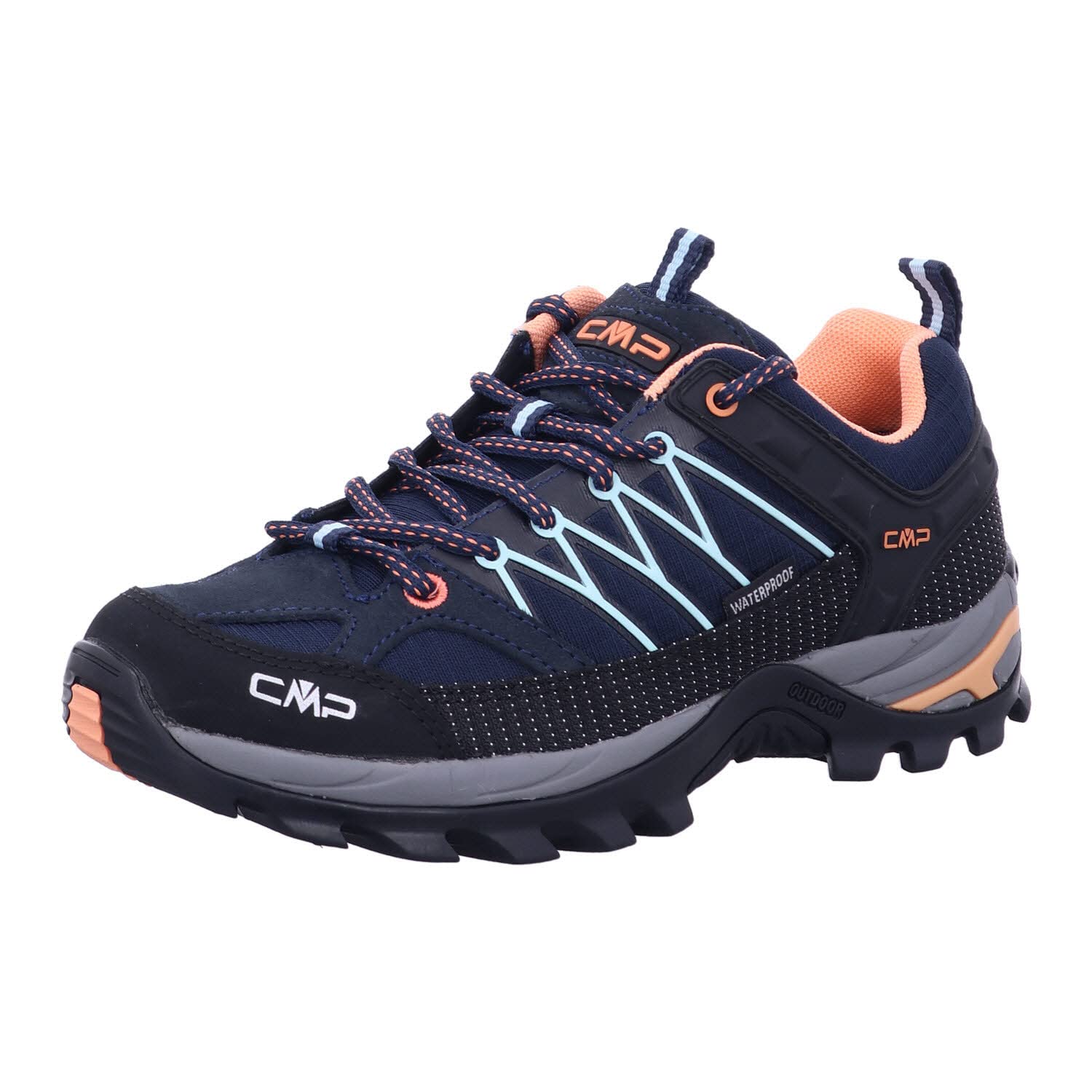 CMP – F.lli Campagnolo Women's Low Rise Hiking Boots - Lightweight Waterproof Trekking Shoes for Outdoor Adventures, Trail Walking & Camping