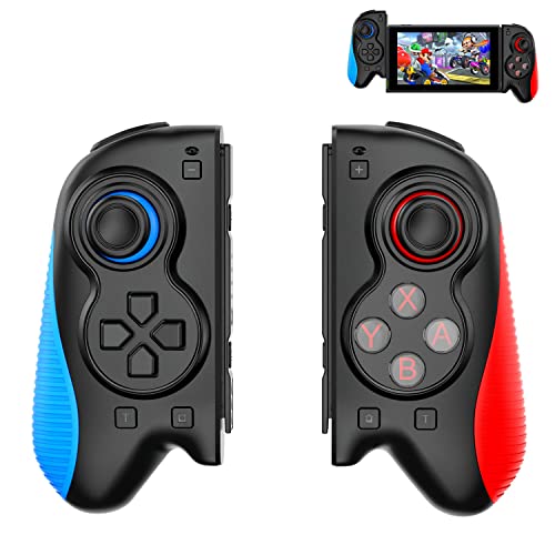 VANJUNN Switch Joycon Controller for Nintendo Switch OLED - Turbo, Gyro, Wake-up - Gaming & Travel
