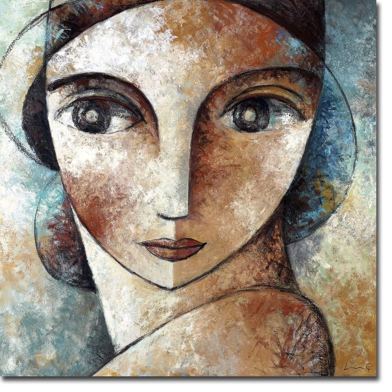 Didier Lourenco Gallery Wrapped Canvas Giclee Art Print - Modern Abstract Wall Decor for Living Room, Bedroom & Office