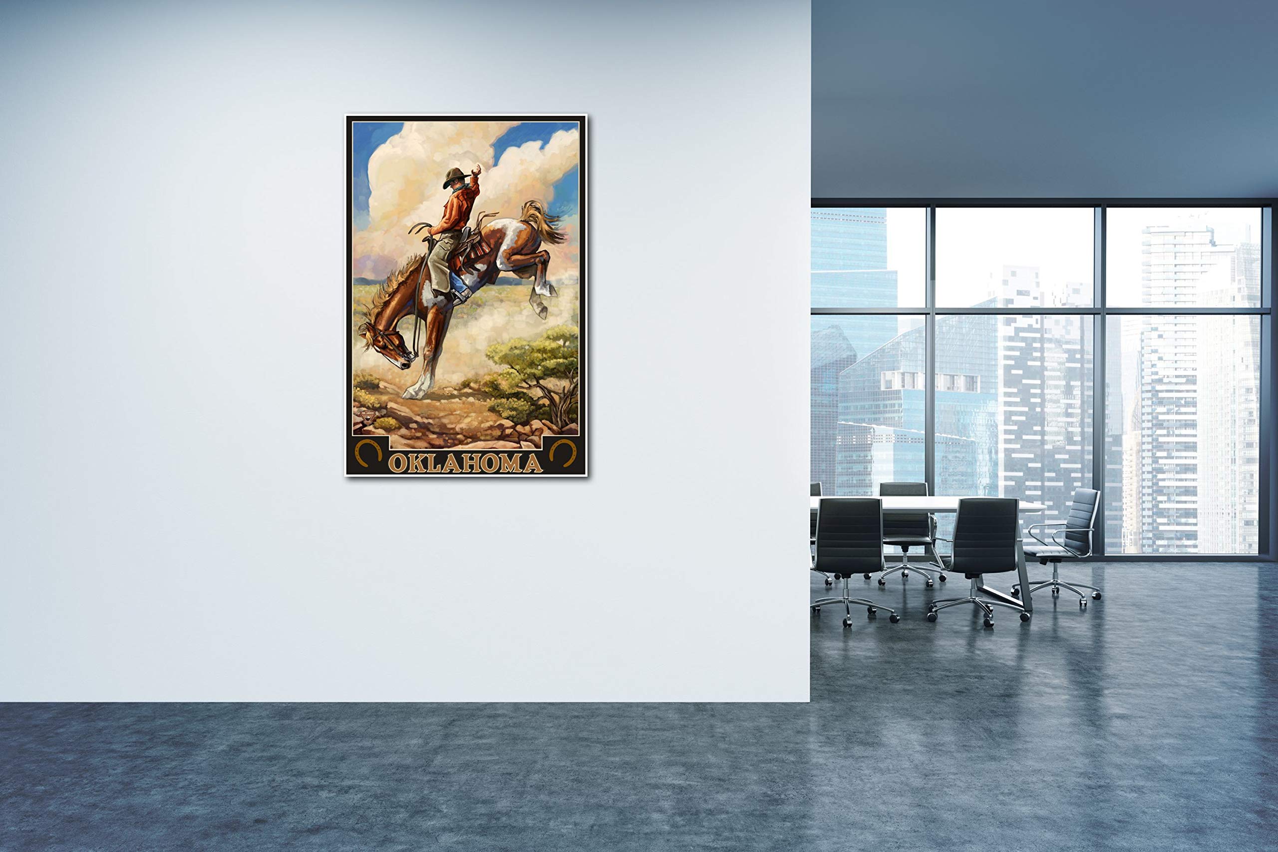 Oklahoma Landscape Giclee Art Print Poster 30