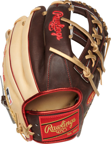 Rawlings ColorSync 7.0 11.75 Inch Infield Baseball Glove RPRO205-32CCH - Perfect for Youth & Adult Baseball Practice, Games & Fielding Training