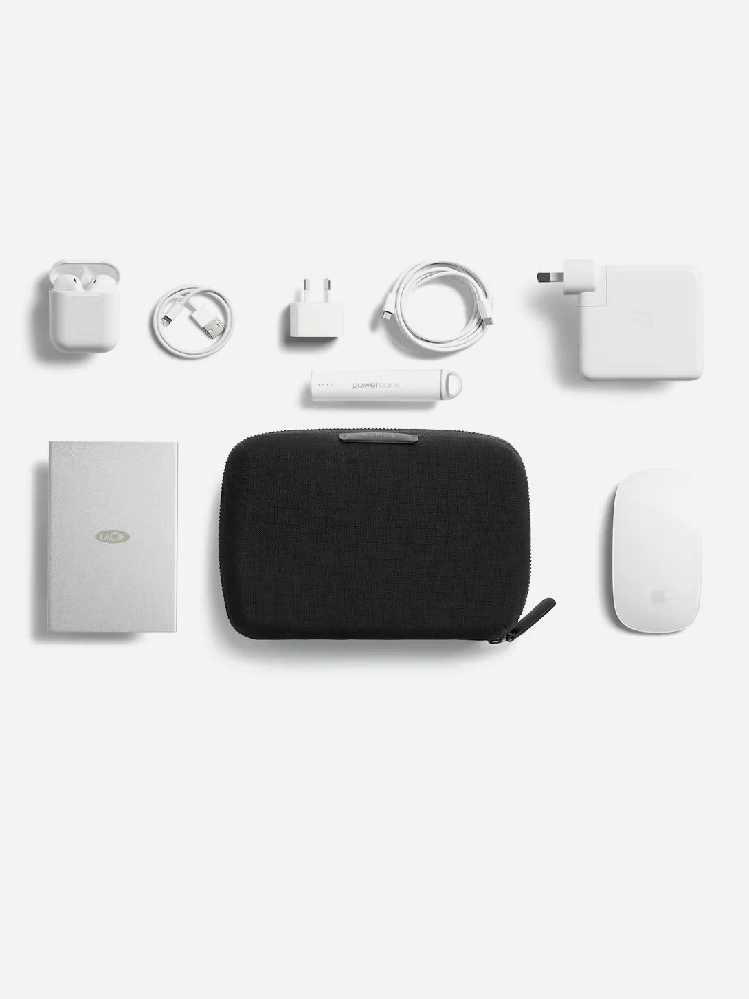 Tech Kit Compact - Portable Electronics Organizer for Travel, Office & Home Use | Essential Gadget Storage Solution