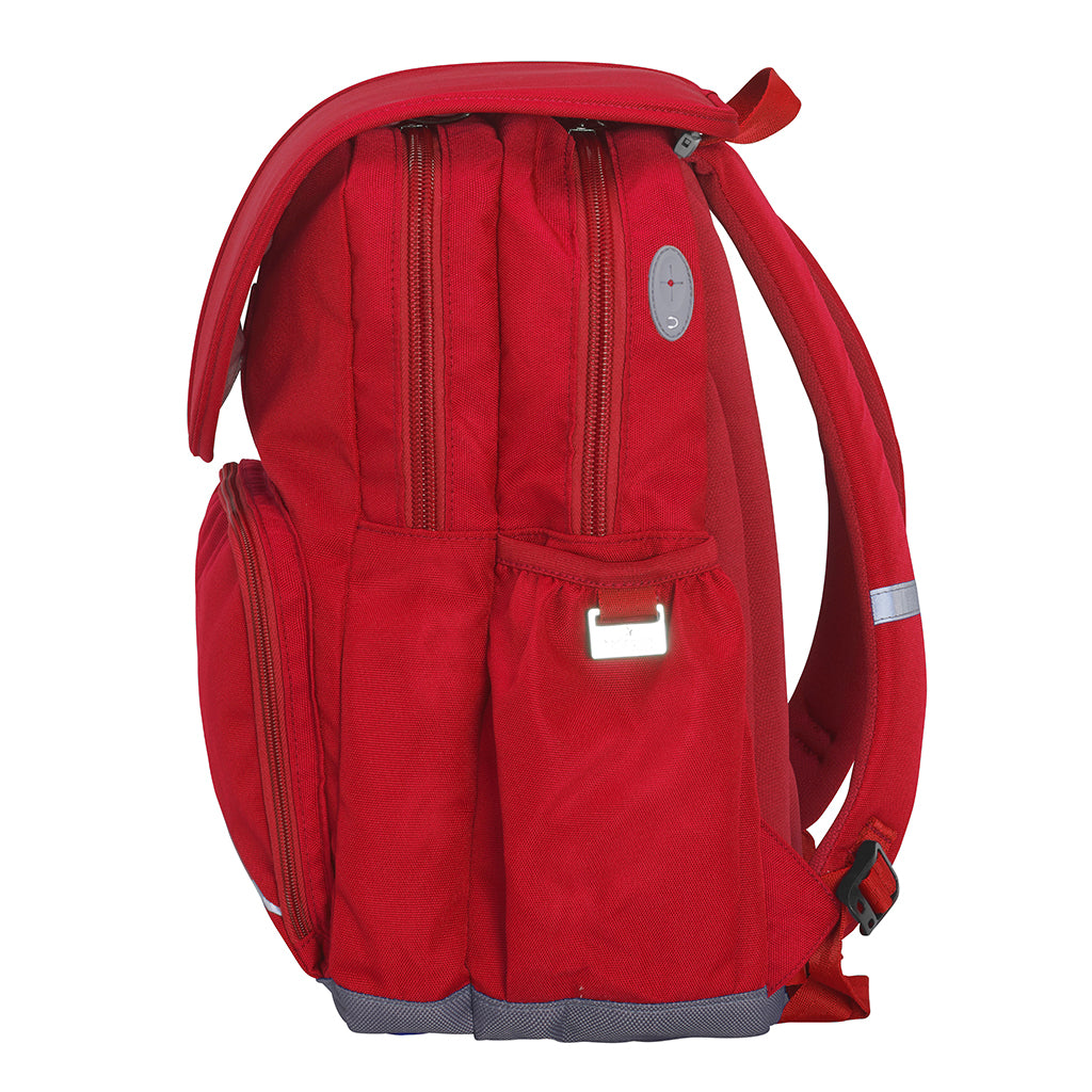 Biddeston State School Ergo Tuff Pack PRIMARY 26L Backpack for Kids - Durable School Bag with Comfortable Straps, Red - Perfect for Elementary Students, School Supplies & Daily Use
