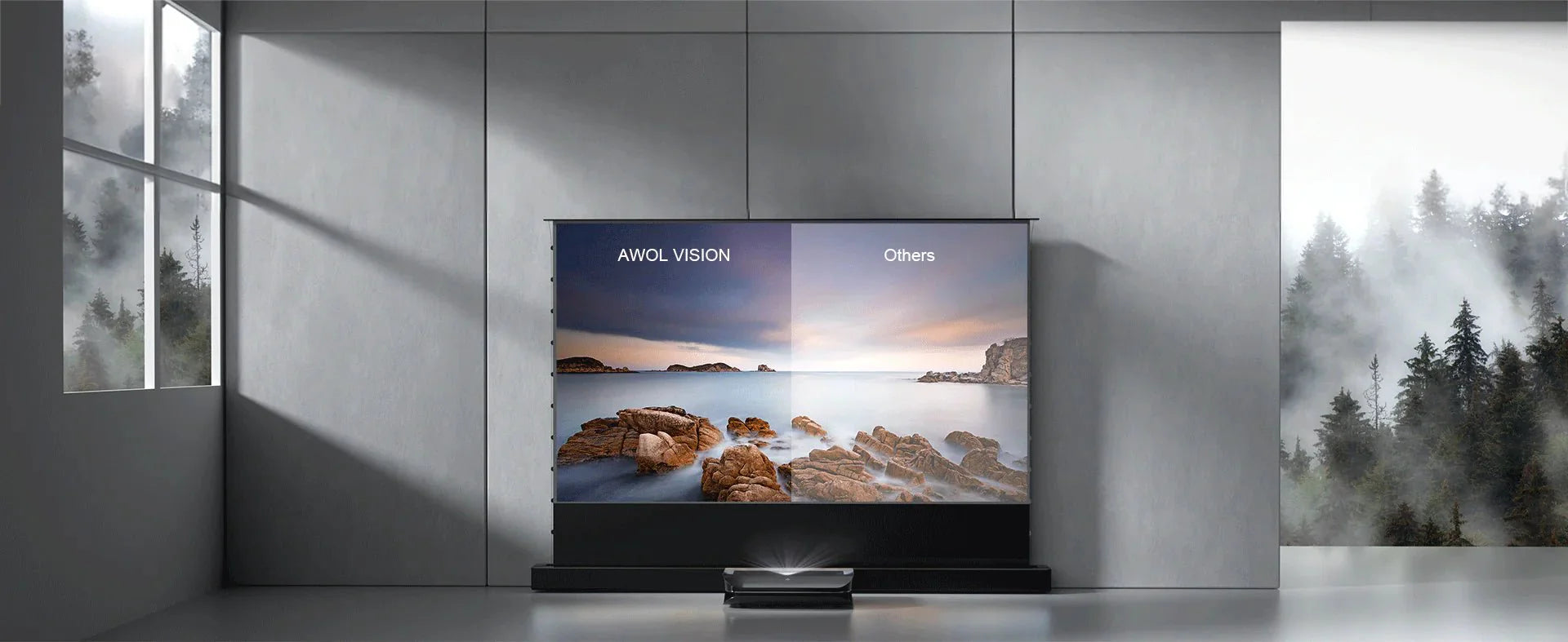 AWOL Vision LTV 3500 Pro Plus 100'' 120