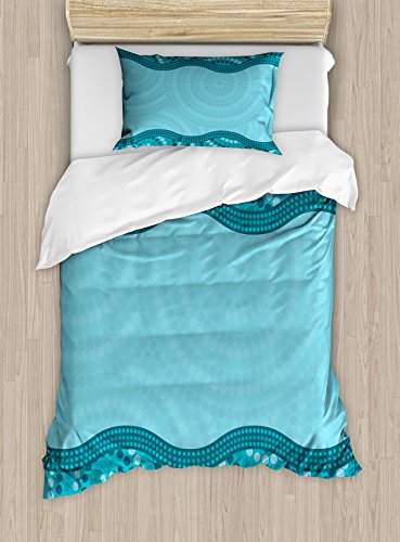 Teal Seafoam Petrol Blue