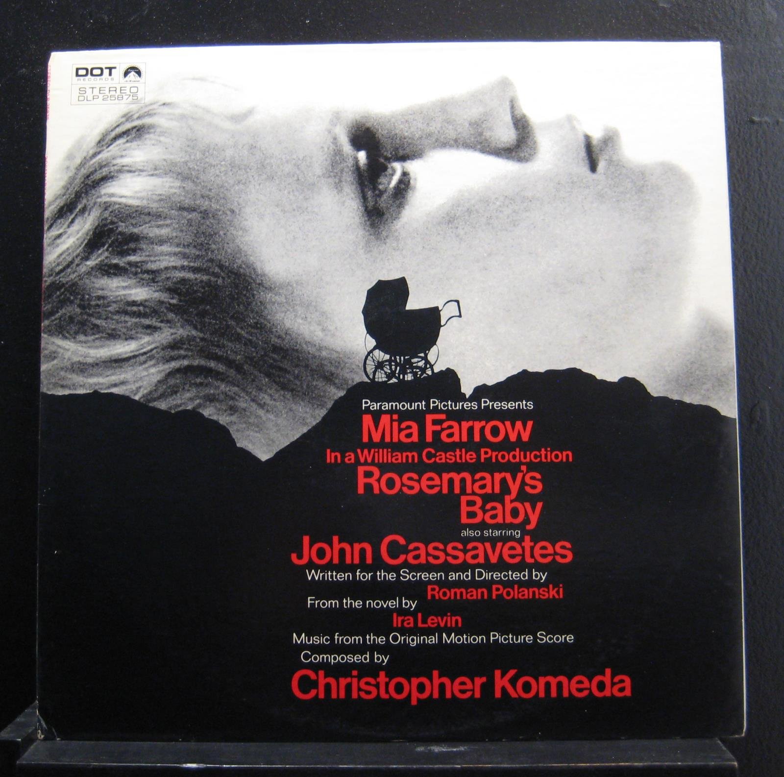 Rosemary's Baby Original Motion Picture Soundtrack - Classic Horror Film Music for Halloween, Movie Nights & Vintage Vinyl Collectors