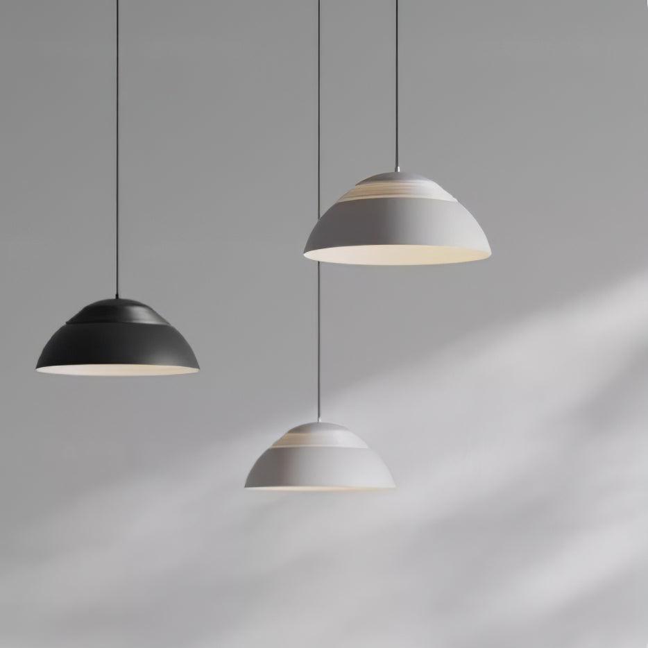 Modern Pendant Lamp with Fabric Shade - Stylish Ceiling Light for Living Room, Bedroom, or Dining Room Decor