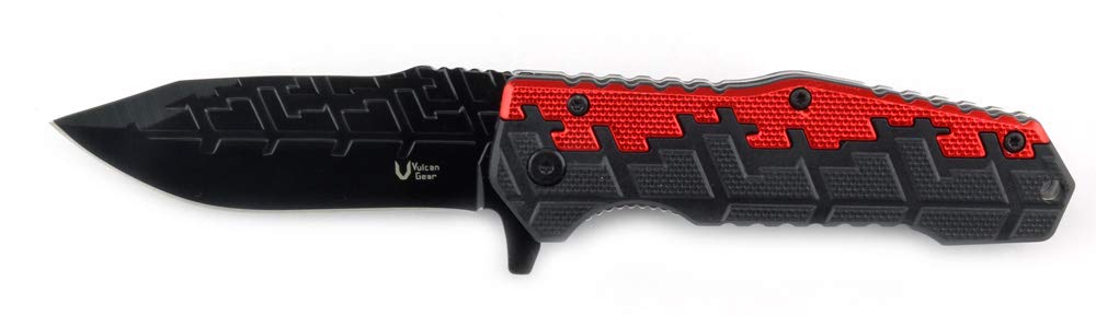 Digital Camo Tactical Folding Knife - Assisted Opening EDC Knife with Stainless Steel Blade & Belt Clip - Perfect for Outdoor Camping, Hunting, Survival & Everyday Carry