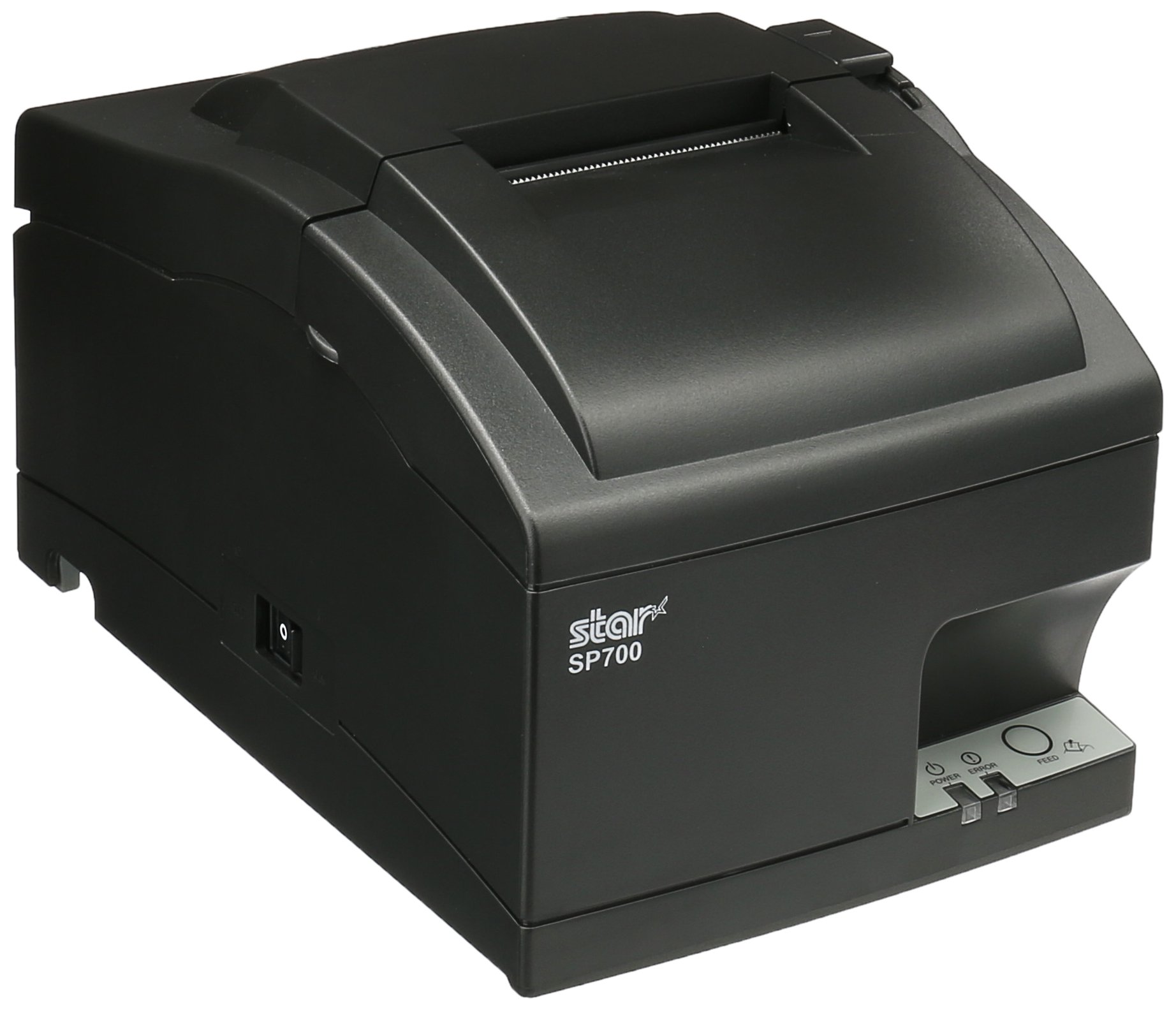 Star Micronics SP712ML Impact Friction Printer with Tear Bar - Gray POS Printer for Retail & Restaurant Receipts (Includes Power Supply) - Ideal for Receipt Printing, Order Processing & Business Transactions