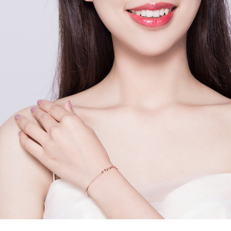 Sterling Silver Bracelet for Women - Elegant European & American Style Jewelry - Perfect for Gifts, Parties & Everyday Wear