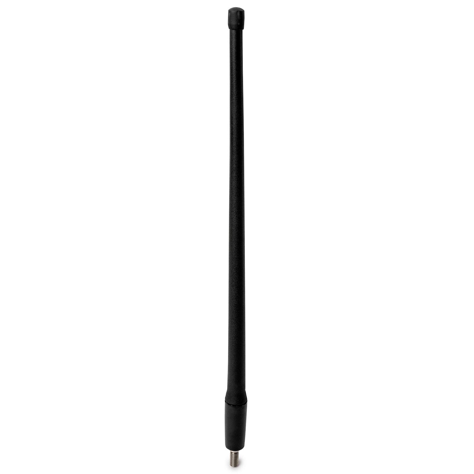 Krator 13-inch Low Profile Black AM/FM Short Stubby Antenna Mast Replacement for Ford F-150 F-250 F-350 Trucks - Enhanced Radio Reception for Daily Commute & Road Trips